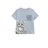 Aniamal theme tshirt and shorts boys