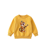 Tiger applique unisex pullover