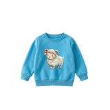 Aries zodiac applique unisex pullover