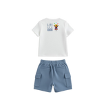 Circus theme tshirt and shorts boys