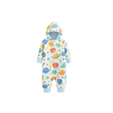 Unisex sleepwear with hoodie