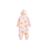 Girls sleepwear rainbow print