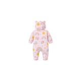 Girls ears hoodie sleepwear rainbow prints